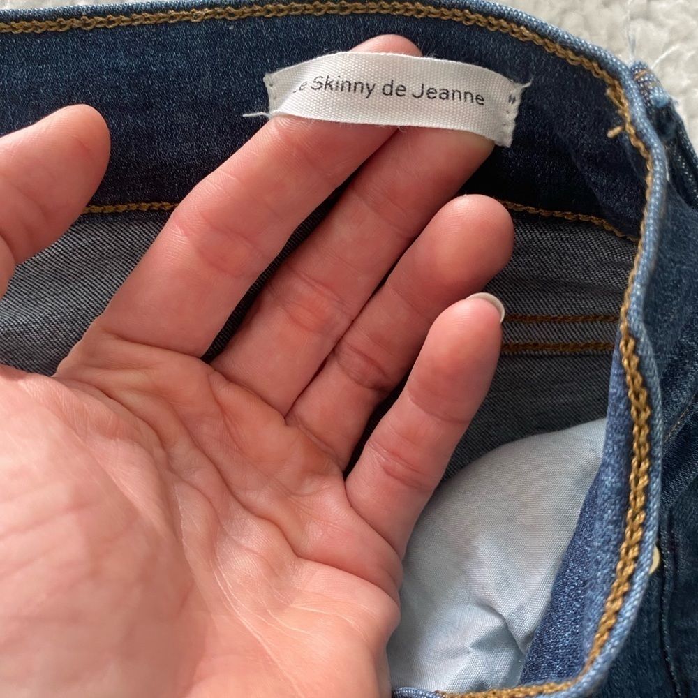 Size 27 frame skinny jeans - Picture 4 of 8
